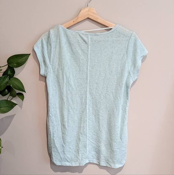 💚2/15 Turquoise Joe Fresh Tee - Picture 2 of 3